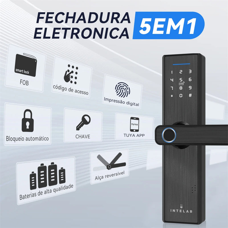 FECHADURA: INTELAR X1 TUYA